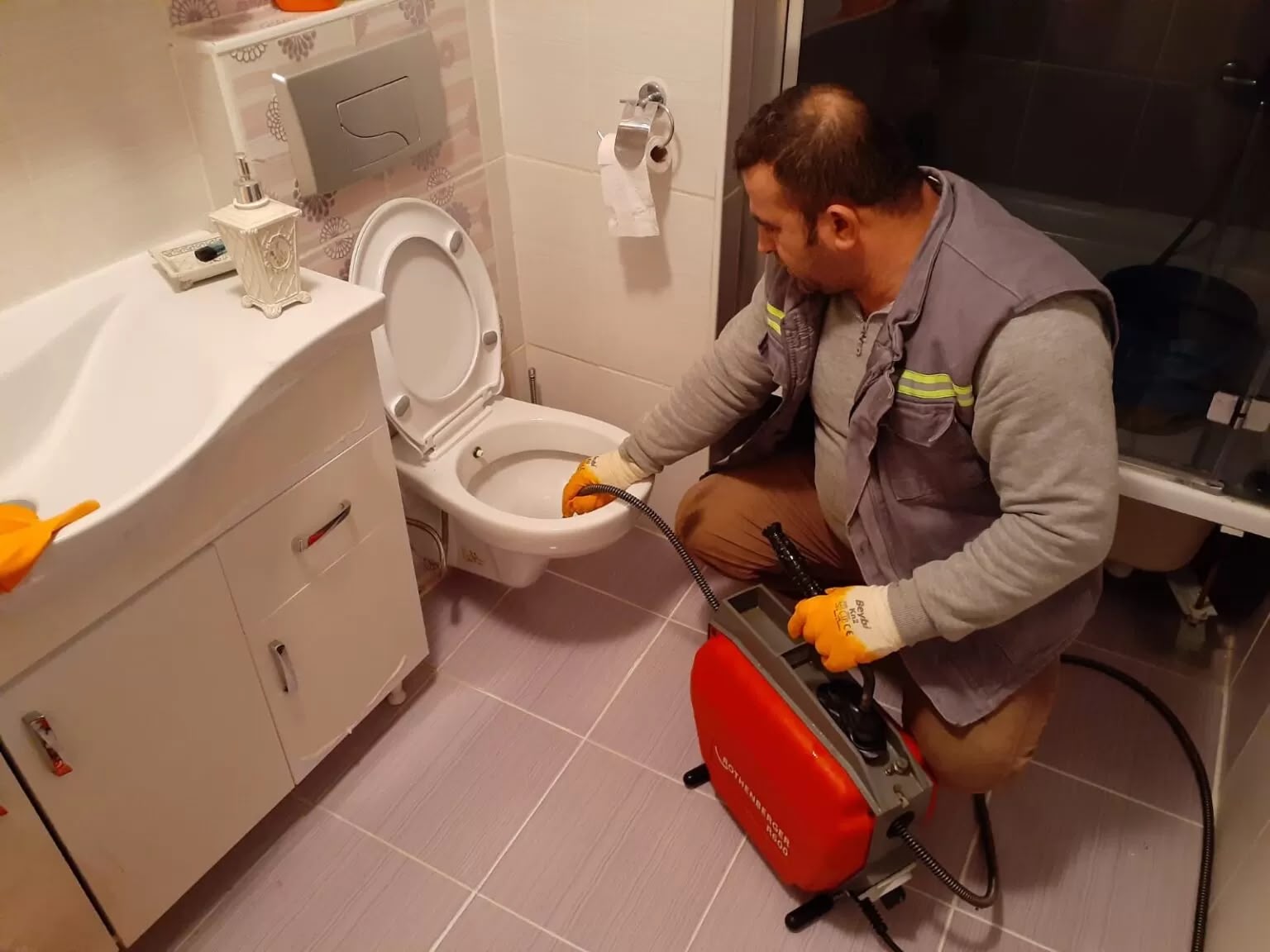 Bereket Tesisat Tıkanıklık Açma Çalışması 9